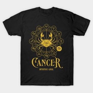 Cancer Zodiac T-Shirt